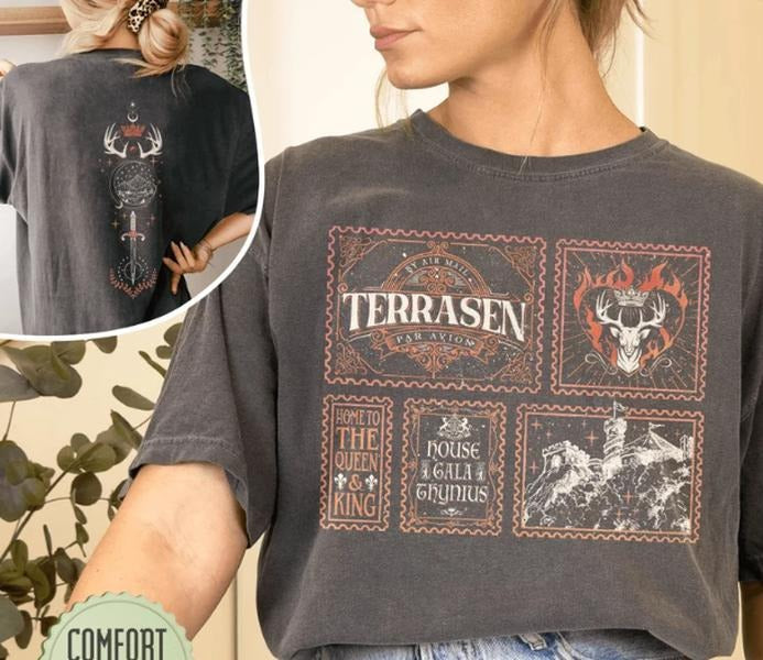 Throne Glass Fan Shirt Aelin Galathynius Shirt Whatever End Fireheart Aelin Book Lover T-Shirts, Hoodie, Sweatshirt - T-Shirt, Sweatshirt, Hoodie