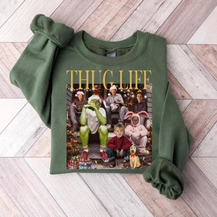 Thug Life Shirt Movie Shirt Friends Top Womenswear Underwear Humen T-Shirts, Hoodie, Sweatshirt - T-Shirt, Sweatshirt, Hoodie