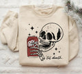 Till Death Dr. Pepper Skeleton Halloween Cute Dr Pepper Shirt Skeleton Drinking Dr. Pepper Cotton Fabric T-Shirts, Hoodie, Sweatshirt - T-Shirt, Sweatshirt, Hoodie