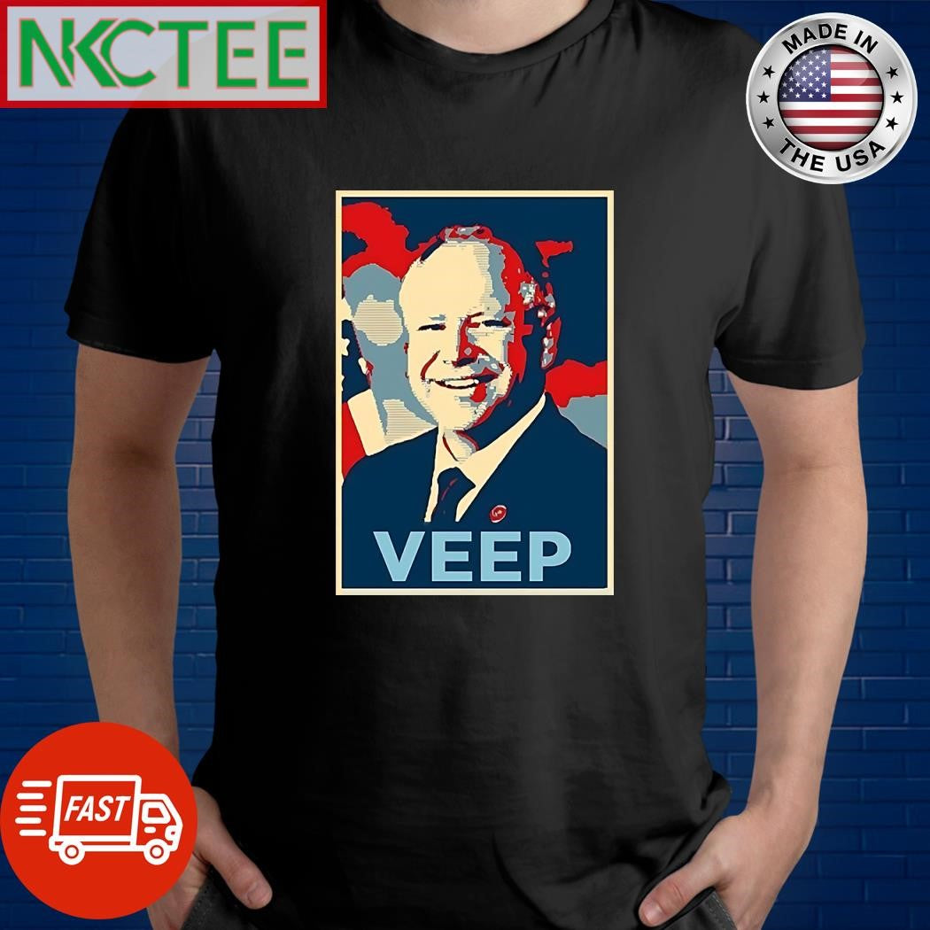 Tim Walz veep  shirt Unisex T-shirt, Sweatshirt, Hoodie, Long Sleeve Tee - T-Shirt, Sweatshirt, Hoodie