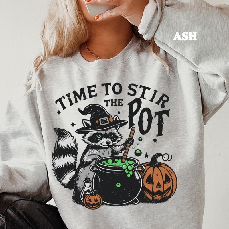 Time Stir Pot Shirt ~ Relaxed Fit Printed USA Womenswear Casual Comfort Cotton Top Athletic Boho Chic Everyday Suits T-Shirts, Hoodie, Sweatshirt - T-Shirt, Sweatshirt, Hoodie