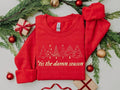 Tis Damn Season Green Tree Embroidered Tree Winter Merry Xmas T-Shirts, Hoodie, Sweatshirt - T-Shirt, Sweatshirt, Hoodie