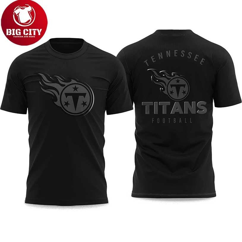 Titans Back In Black 2025 Two Sided Shirt Unisex T-shirt, Sweatshirt, Hoodie, Long Sleeve Tee - T-Shirt, Sweatshirt, Hoodie