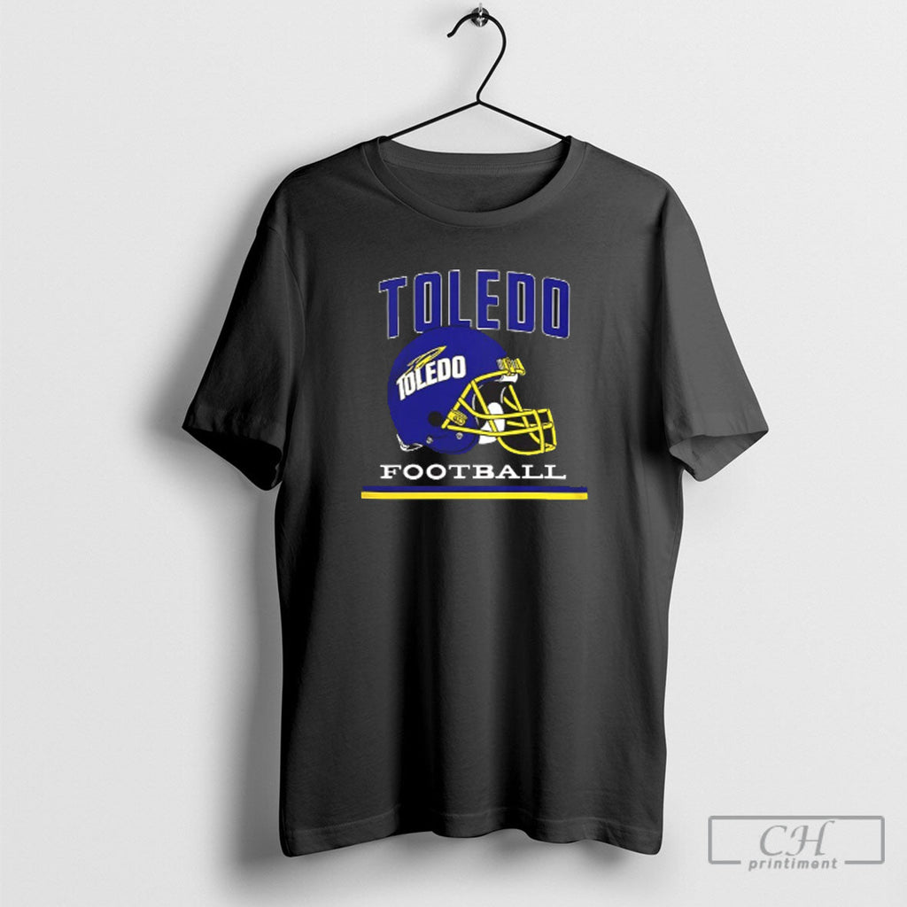 Toledo Rockets Football Helmet Unisex T-shirt, Sweatshirt, Hoodie, Long Sleeve Tee - T-Shirt, Sweatshirt, Hoodie