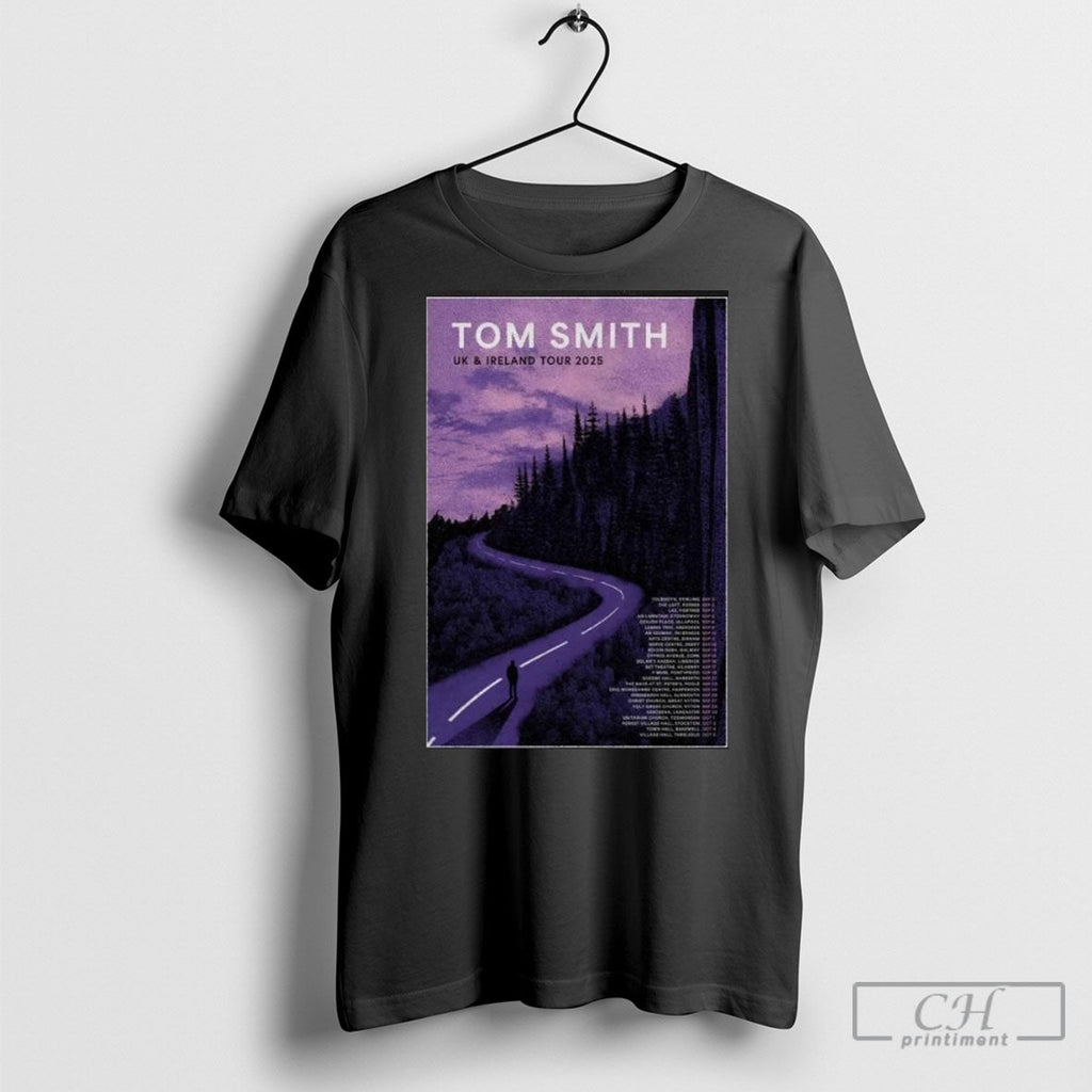 Tom Smith Poster Uk And Ireland Tour 2025 Sweater Unisex T-shirt, Sweatshirt, Hoodie, Long Sleeve Tee - T-Shirt, Sweatshirt, Hoodie