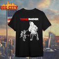 Tomb Raider Lara Vs Bear Shirt Unisex T-shirt, Sweatshirt, Hoodie, Long Sleeve Tee - T-Shirt, Sweatshirt, Hoodie