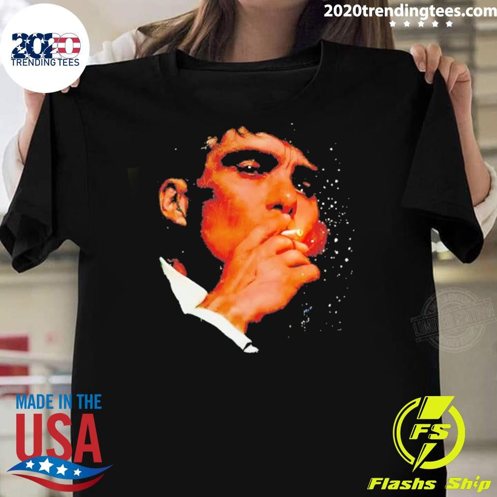 Tommy Shelby Smoking Graphic Shirt Unisex T-shirt, Sweatshirt, Hoodie, Long Sleeve Tee - T-Shirt, Sweatshirt, Hoodie