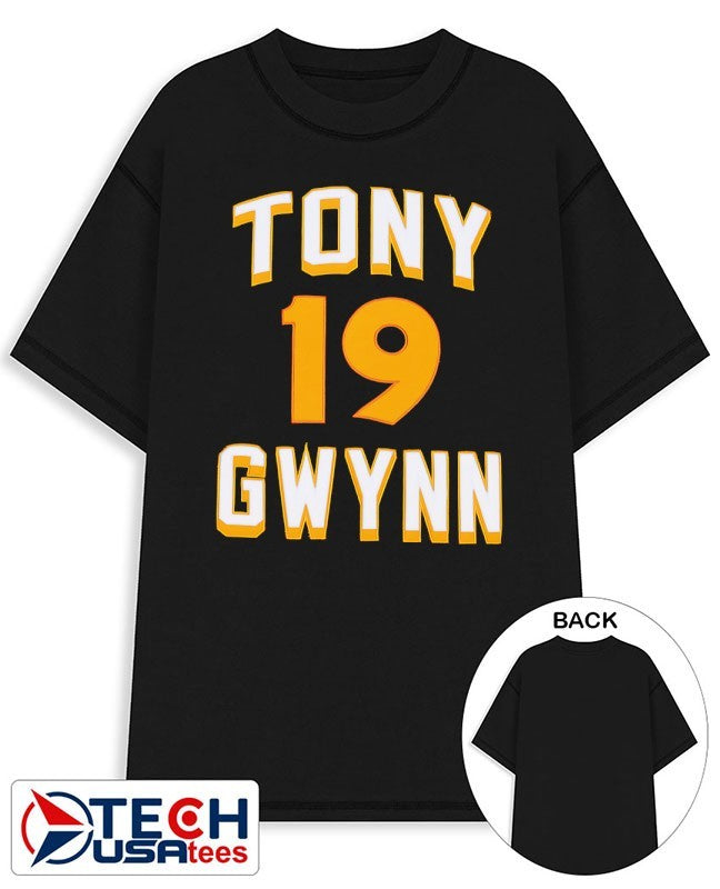 Tony Gwynn #19 San Diego Padres shirt Unisex T-shirt, Sweatshirt, Hoodie, Long Sleeve Tee - T-Shirt, Sweatshirt, Hoodie