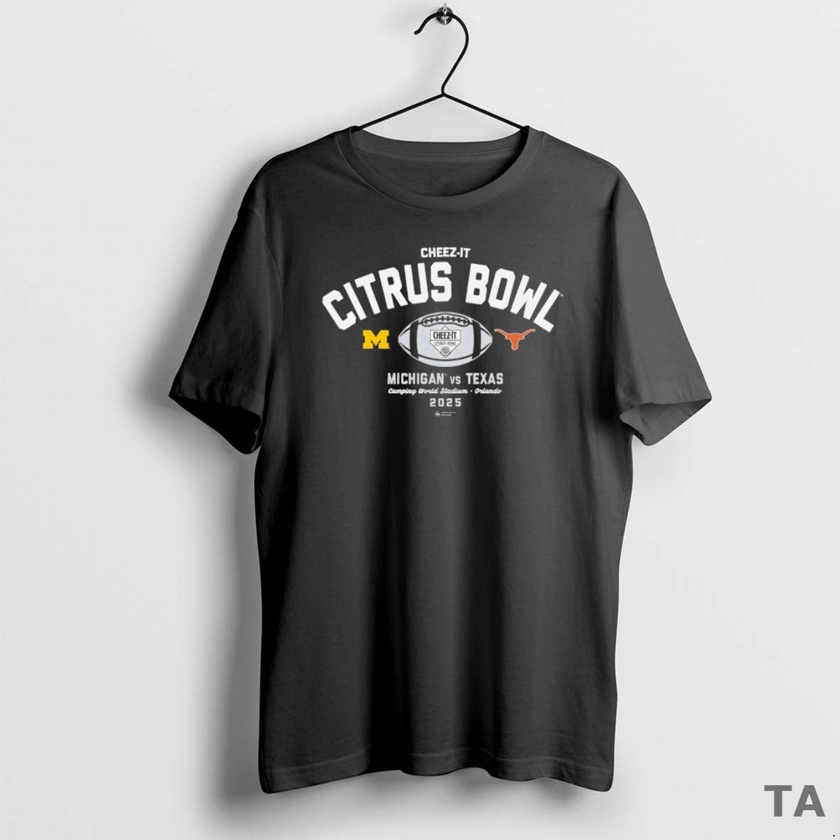 Top 2025 Cheez Citrus Bowl Michigan Wolverines Vs Texas Longhorns Logo T-Shirts, Hoodie, Sweatshirt - T-Shirt, Sweatshirt, Hoodie