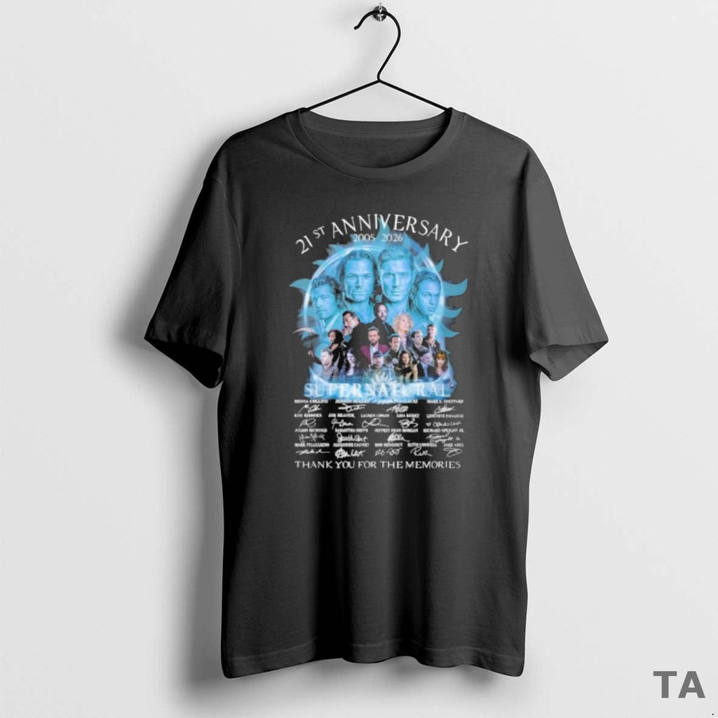 Top 21st Anniversary 2005 2026 Super Natural Thank You Memories T-Shirts, Hoodie, Sweatshirt - T-Shirt, Sweatshirt, Hoodie