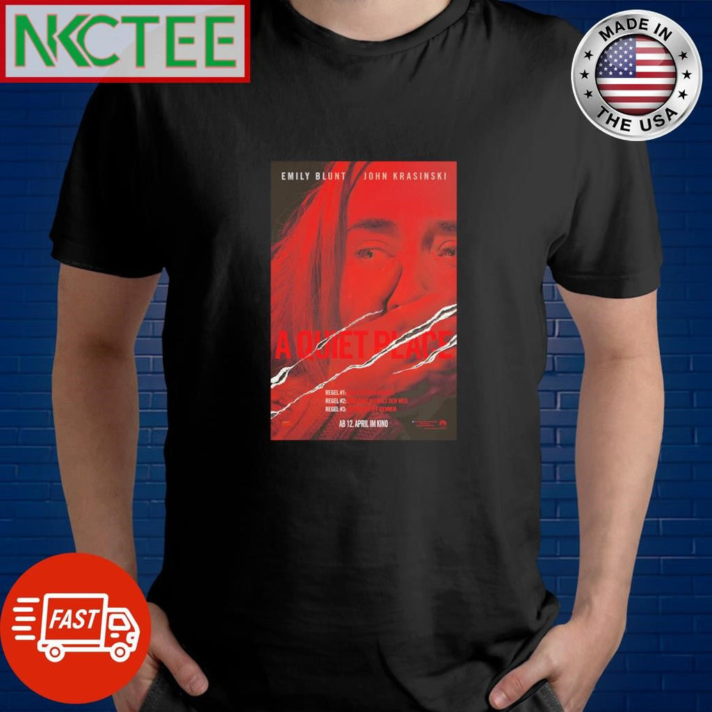 Top A Quiet Place 2018 Halloween shirt Unisex T-shirt, Sweatshirt, Hoodie, Long Sleeve Tee - T-Shirt, Sweatshirt, Hoodie