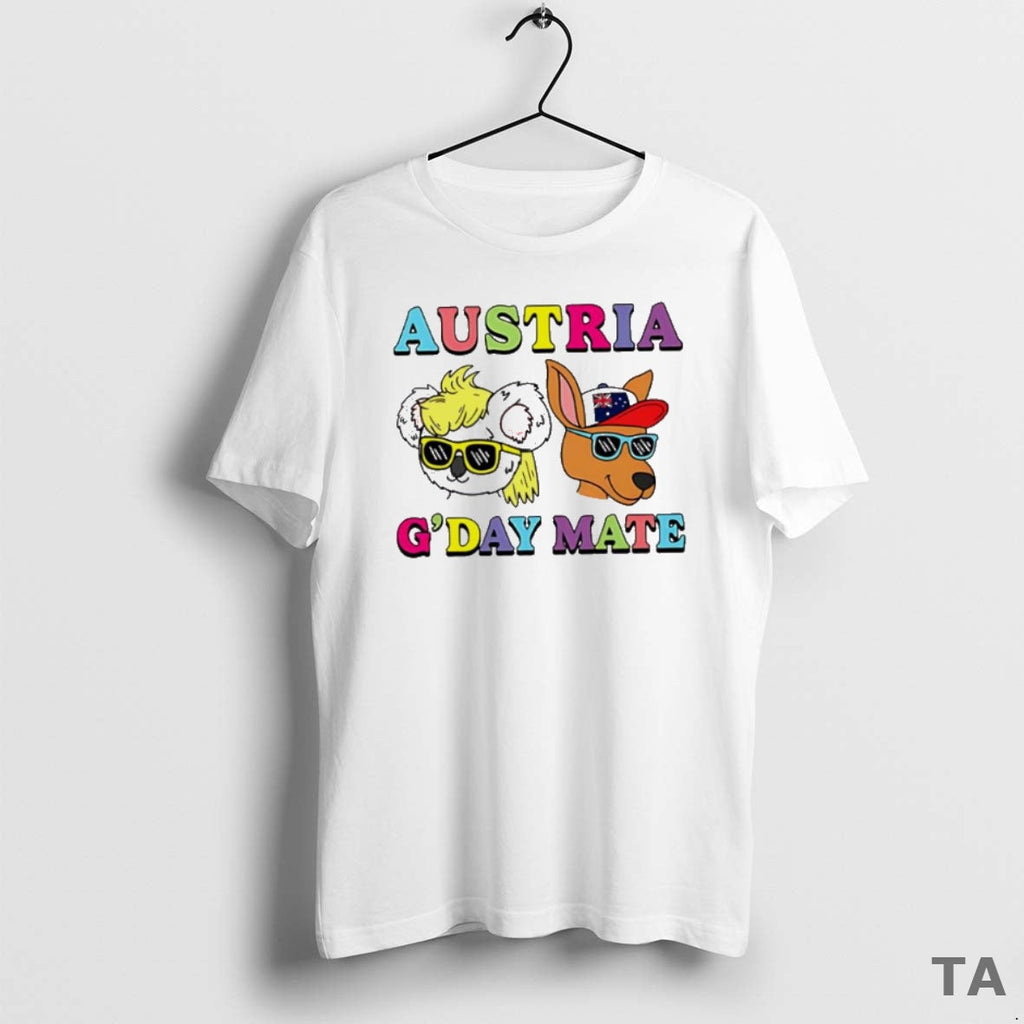 Top Austria Gday Mate 2025 T-Shirts, Hoodie, Sweatshirt - T-Shirt, Sweatshirt, Hoodie