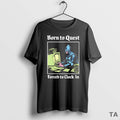 Top Born Quest Forced Clock Knight Computer T-Shirts, Hoodie, Sweatshirt - T-Shirt, Sweatshirt, Hoodie