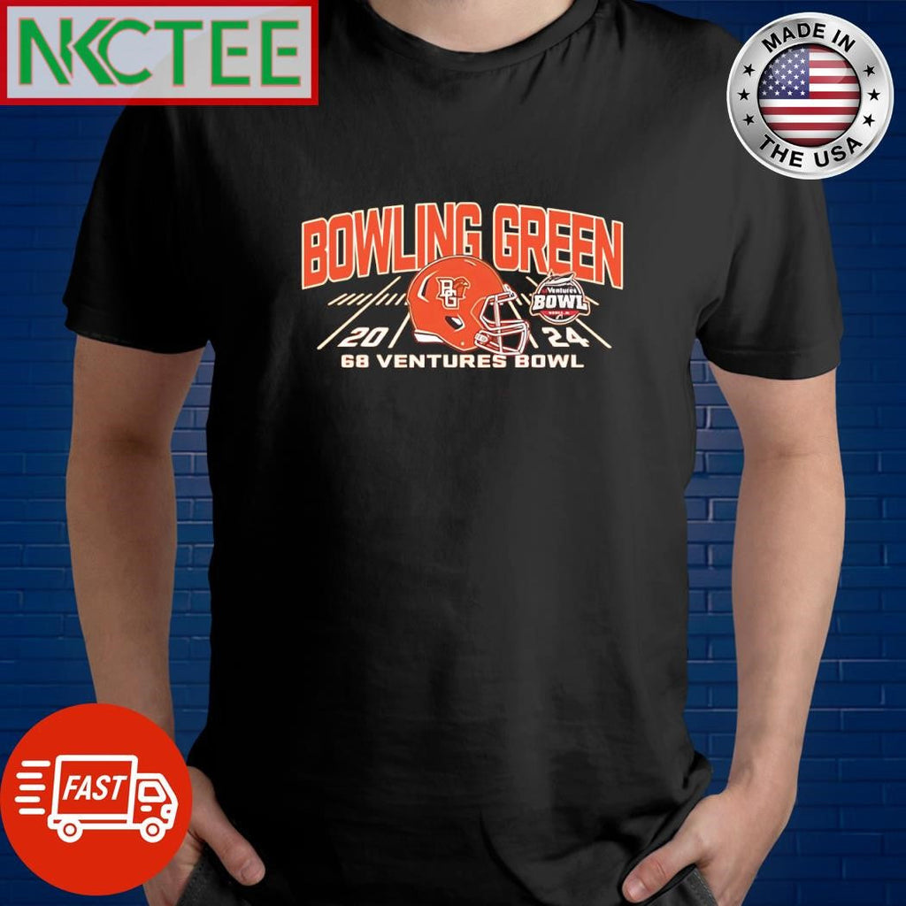 Top Bowling Green Falcons 2024 68 Ventures Bowl helmet shirt Unisex T-shirt, Sweatshirt, Hoodie, Long Sleeve Tee - T-Shirt, Sweatshirt, Hoodie