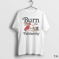Top Burn Patriarchy Circle T-Shirts, Hoodie, Sweatshirt - T-Shirt, Sweatshirt, Hoodie