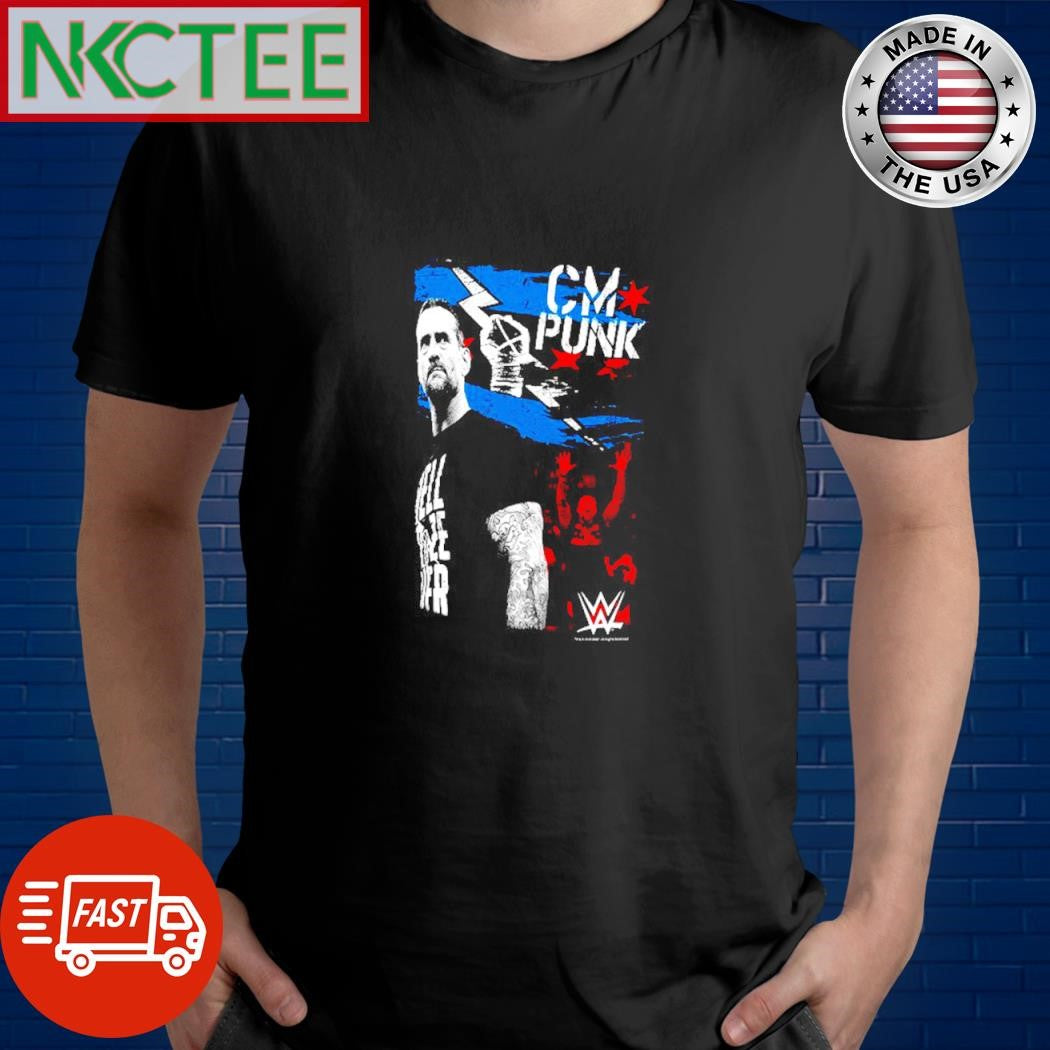 Top CM Punk Tattered Flag shirt Unisex T-shirt, Sweatshirt, Hoodie, Long Sleeve Tee - T-Shirt, Sweatshirt, Hoodie