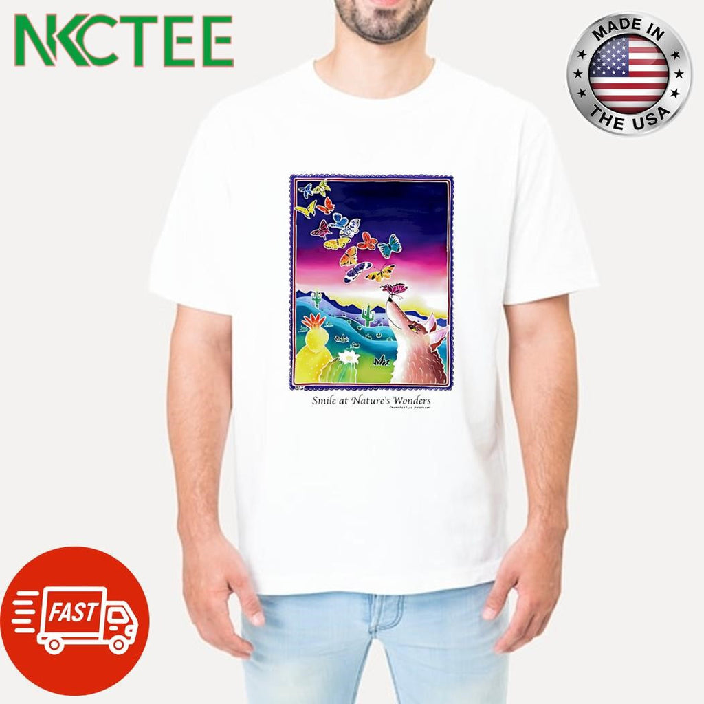 Top Coyote Smiles At Nature’s Wonders paint shirt Unisex T-shirt, Sweatshirt, Hoodie, Long Sleeve Tee - T-Shirt, Sweatshirt, Hoodie