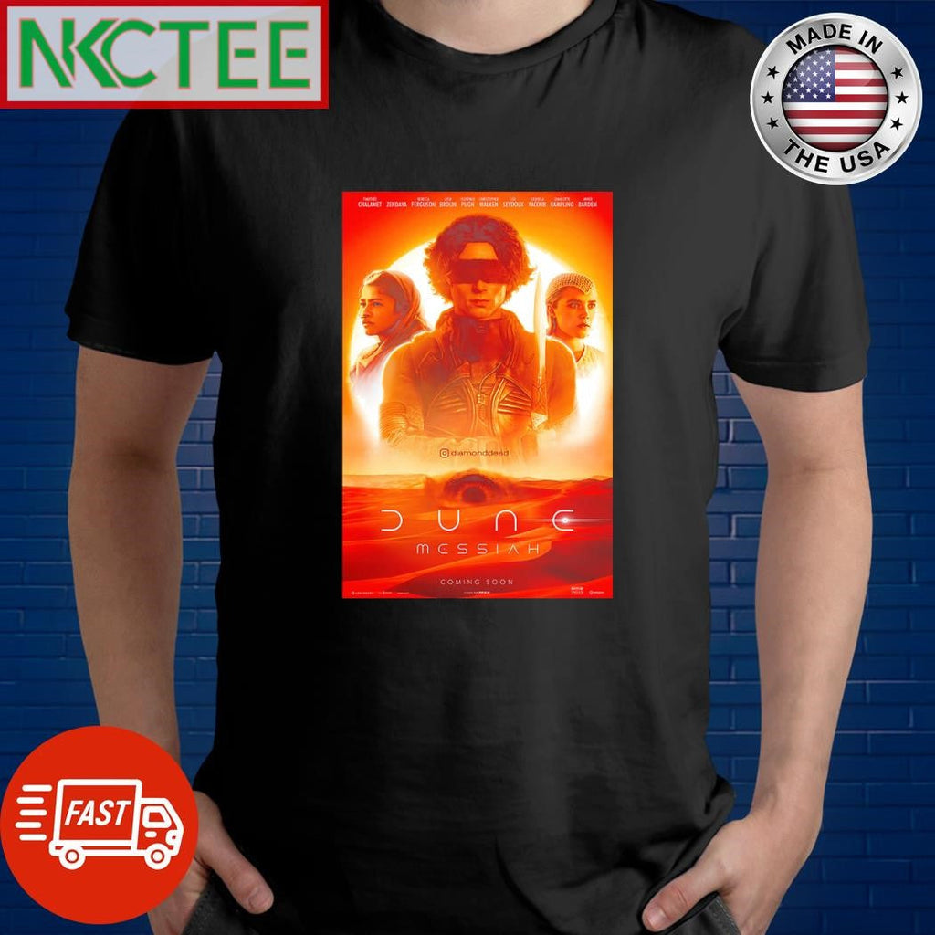 Top Dune 3 Messiah Movie shirt Unisex T-shirt, Sweatshirt, Hoodie, Long Sleeve Tee - T-Shirt, Sweatshirt, Hoodie