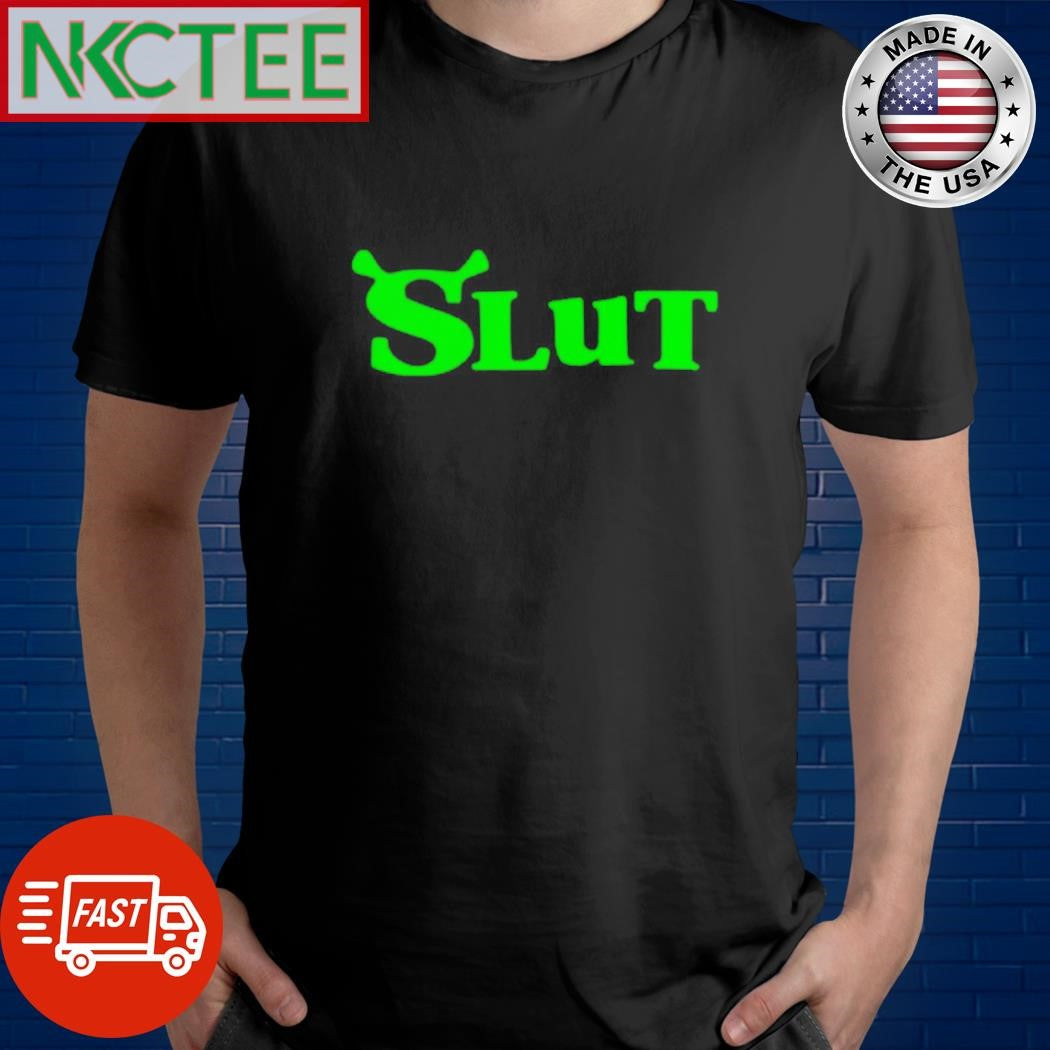 Top Emo Shrek Slut shirt Unisex T-shirt, Sweatshirt, Hoodie, Long Sleeve Tee - T-Shirt, Sweatshirt, Hoodie
