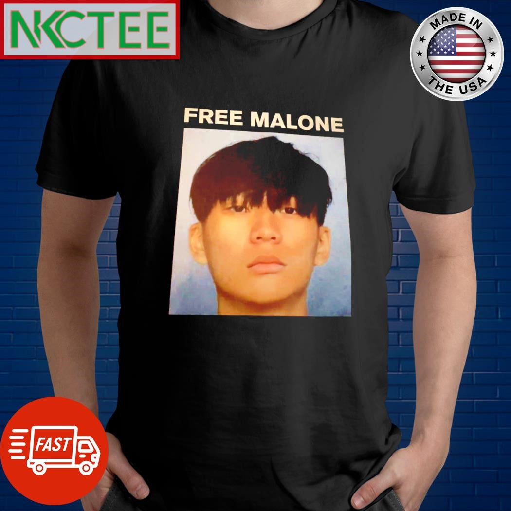 Top Free Malone shirt Unisex T-shirt, Sweatshirt, Hoodie, Long Sleeve Tee - T-Shirt, Sweatshirt, Hoodie