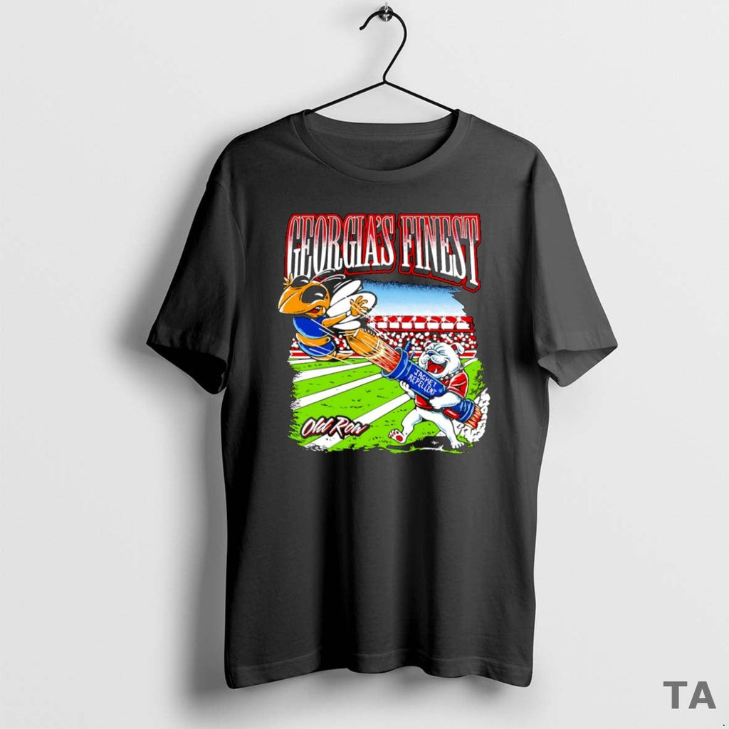 Top Georgias Finest Jacket Repellent Dawg Mascot T-Shirts, Hoodie, Sweatshirt - T-Shirt, Sweatshirt, Hoodie