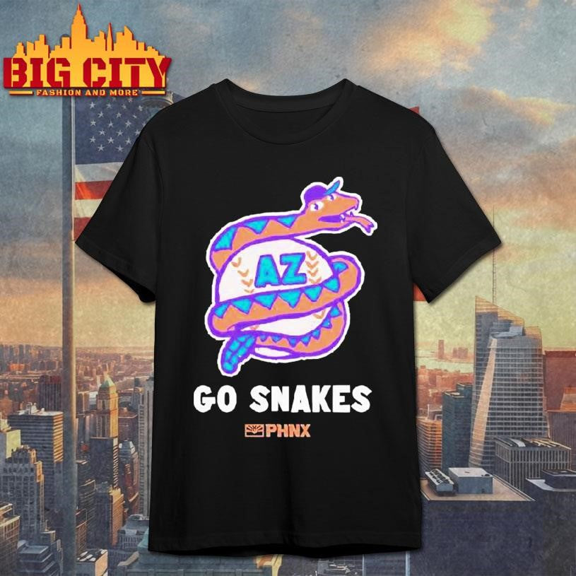 Top Go Snake Arizona Diamondbacks Shirt Unisex T-shirt, Sweatshirt, Hoodie, Long Sleeve Tee - T-Shirt, Sweatshirt, Hoodie