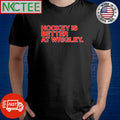 Top Hockey Is Better At Wrigley shirt Unisex T-shirt, Sweatshirt, Hoodie, Long Sleeve Tee - T-Shirt, Sweatshirt, Hoodie