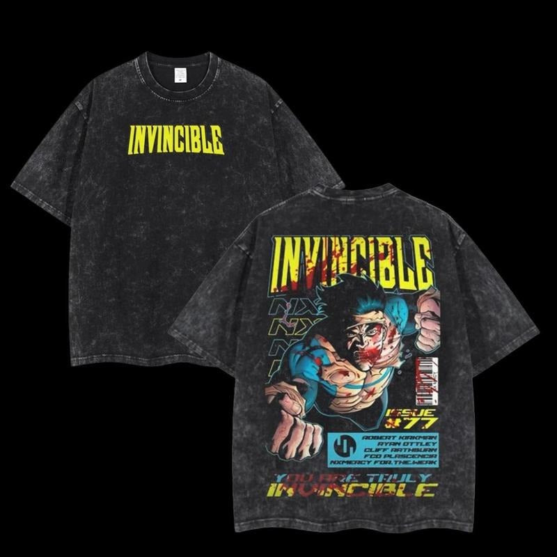 Top Invincible War Omni Man Wash Shirt Comics Mineral TV Show Comics Washed Shirt Cozy Fit Any Season T-Shirts, Hoodie, Sweatshirt - T-Shirt, Sweatshirt, Hoodie