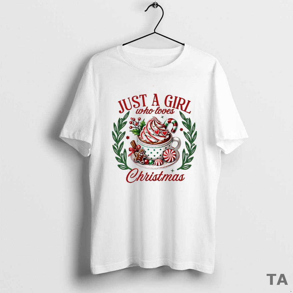 Top Just Girl Who Loves Cocoa Circle T-Shirts, Hoodie, Sweatshirt - T-Shirt, Sweatshirt, Hoodie
