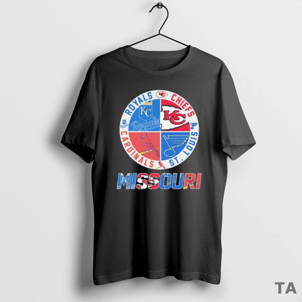 Top Missouri Kansas City Chiefs Kansas City Royals St Louis Cardinals St T-Shirts, Hoodie, Sweatshirt - T-Shirt, Sweatshirt, Hoodie
