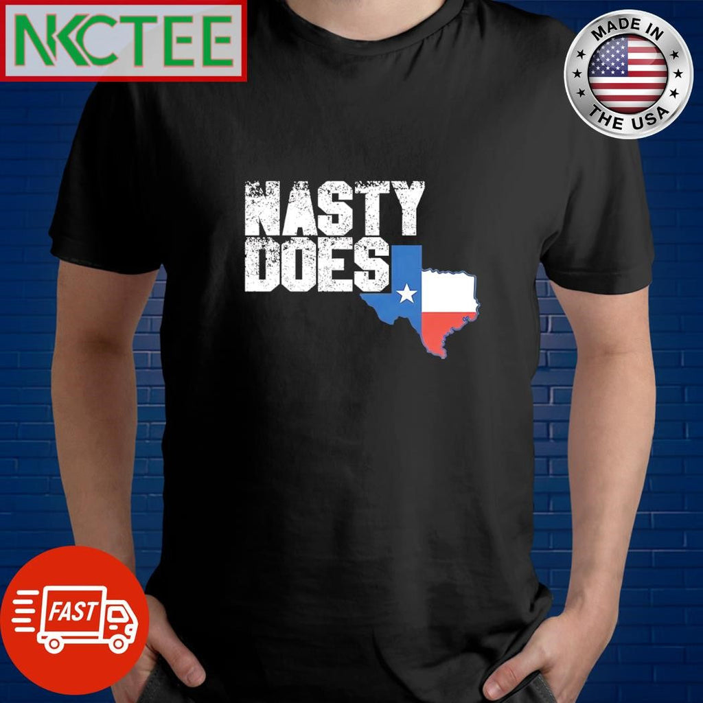 Top Nasty does Texas map shirt Unisex T-shirt, Sweatshirt, Hoodie, Long Sleeve Tee - T-Shirt, Sweatshirt, Hoodie