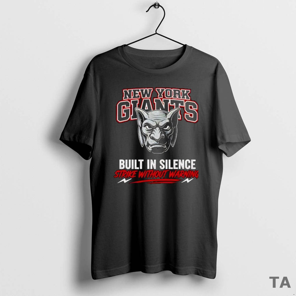 Top New York Giants Built Silence Strike Without Warning T-Shirts, Hoodie, Sweatshirt - T-Shirt, Sweatshirt, Hoodie