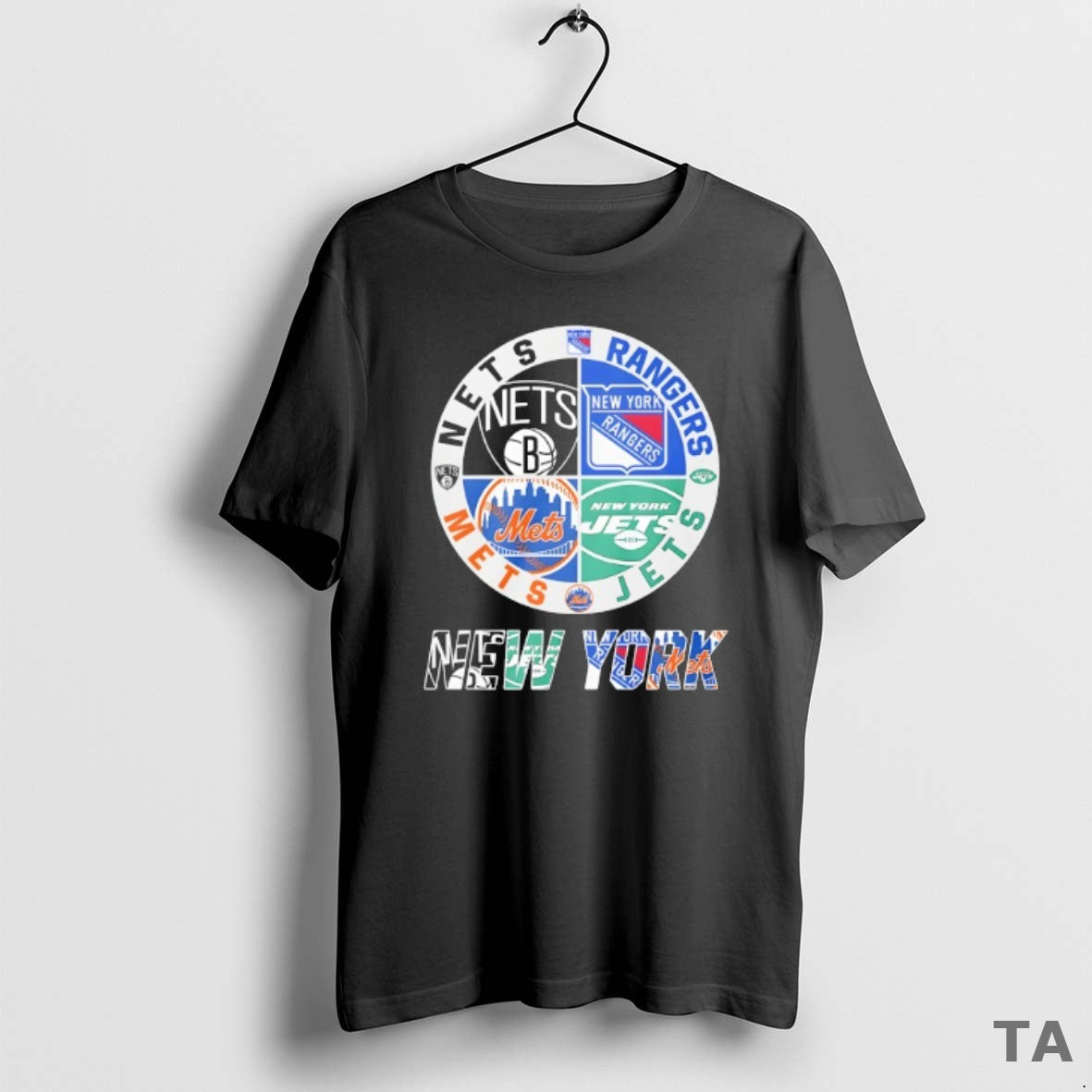 Top New York Jets New York Nets New York Mets New York Rangers Mashup T-Shirts, Hoodie, Sweatshirt - T-Shirt, Sweatshirt, Hoodie