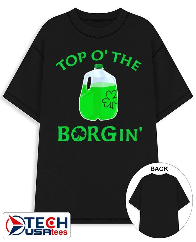 O The BORGin Irish St. Patricks Day shirt Unisex T-shirt, Sweatshirt, Hoodie, Long Sleeve Tee - T-Shirt, Sweatshirt, Hoodie