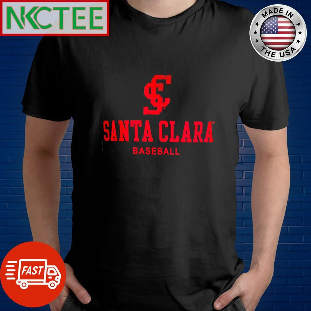Top Santa Clara Baseball shirt Unisex T-shirt, Sweatshirt, Hoodie, Long Sleeve Tee - T-Shirt, Sweatshirt, Hoodie