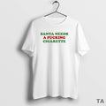 Top Santa Needs Fcking Cigarette Circle T-Shirts, Hoodie, Sweatshirt - T-Shirt, Sweatshirt, Hoodie