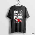 Top Santa Workout Gym Ho Ho Hold Plank Funny T-Shirts, Hoodie, Sweatshirt - T-Shirt, Sweatshirt, Hoodie