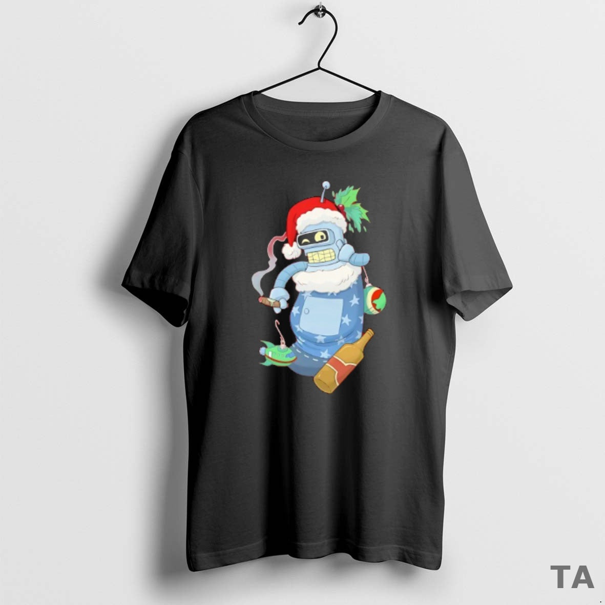 Top Stocking Stuffer Bendy Holding Cigar Merry T-Shirts, Hoodie, Sweatshirt - T-Shirt, Sweatshirt, Hoodie
