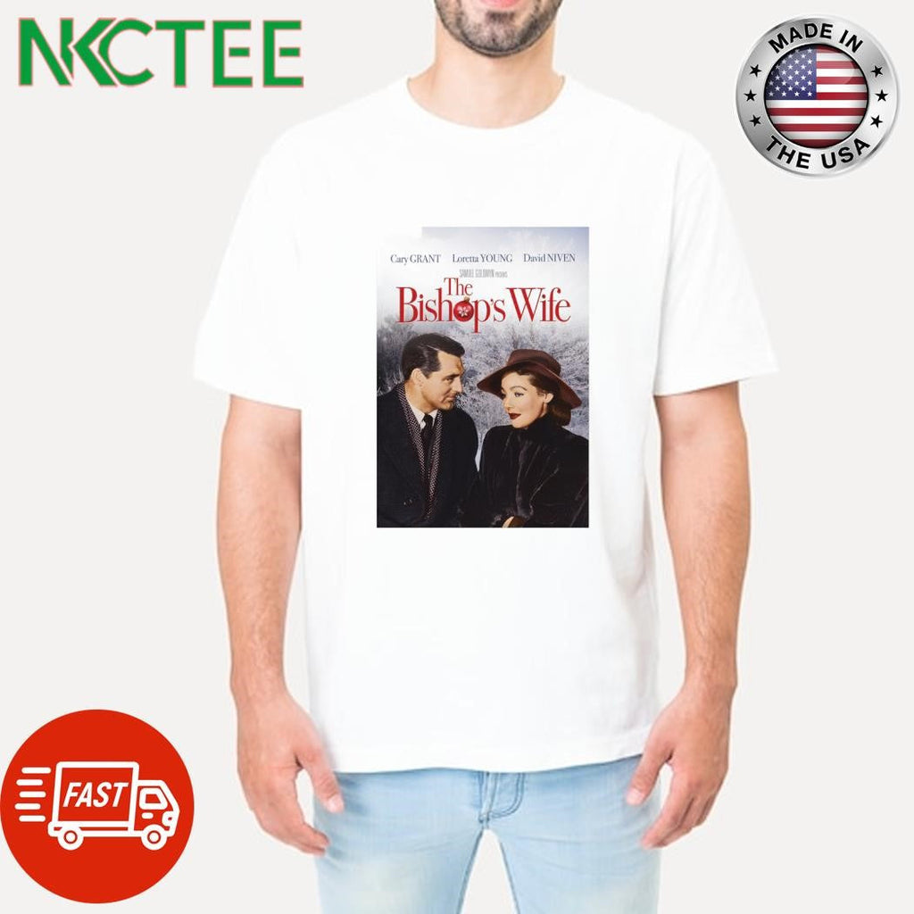 Top The Bishop’s Wife 1947 Christmas shirt Unisex T-shirt, Sweatshirt, Hoodie, Long Sleeve Tee - T-Shirt, Sweatshirt, Hoodie