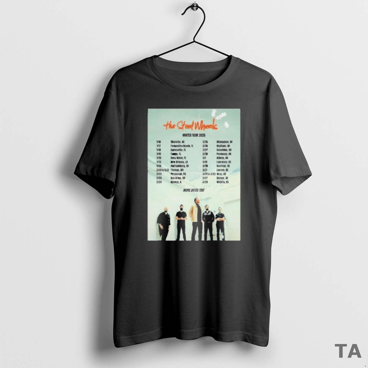 Top Steel Wheels Winter Tour 2026 Dates T-Shirts, Hoodie, Sweatshirt - T-Shirt, Sweatshirt, Hoodie