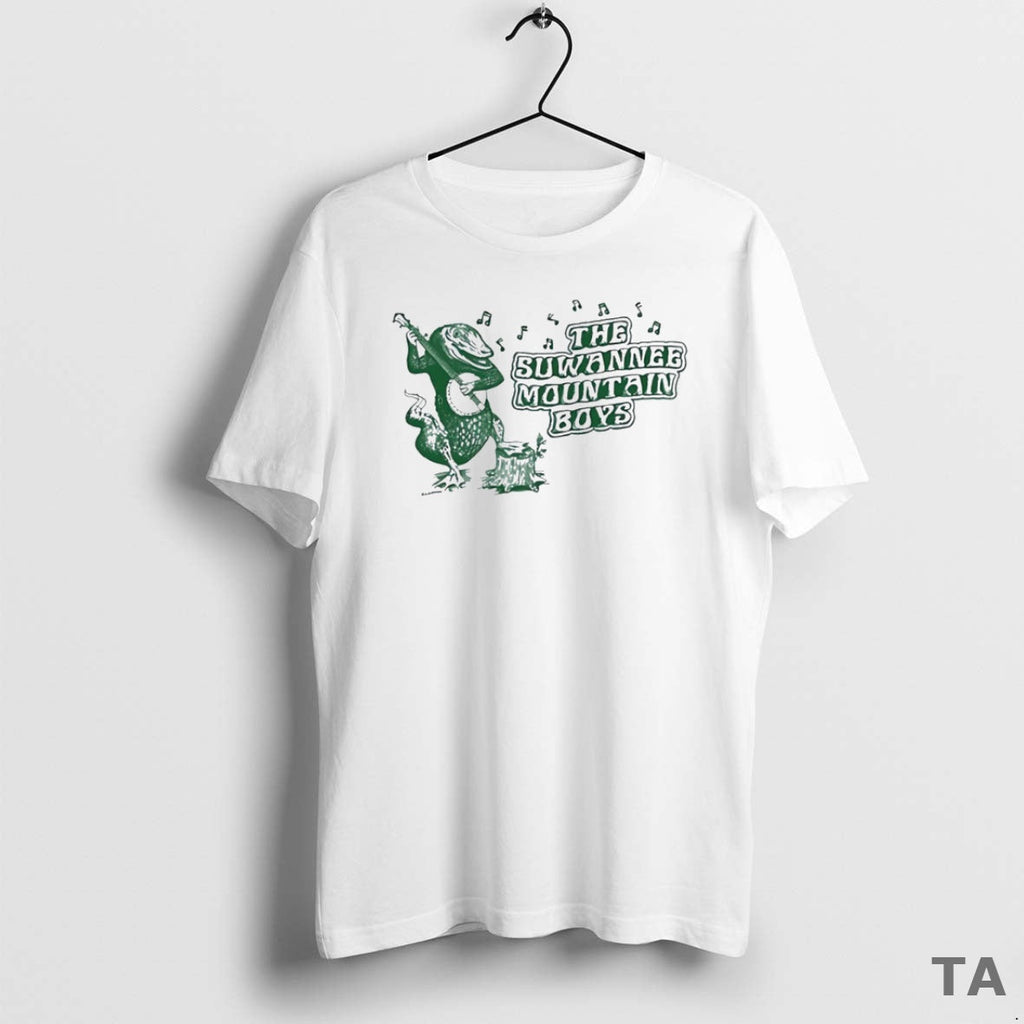Top Suwannee Mountain Gator Banjo Circle T-Shirts, Hoodie, Sweatshirt - T-Shirt, Sweatshirt, Hoodie
