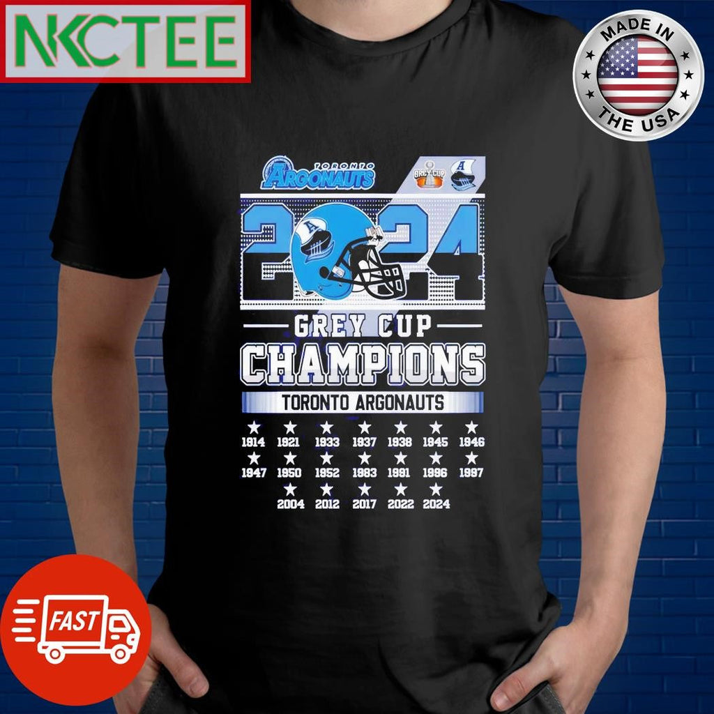 Top Toronto Argonauts Cup Champions 2024 Limited Edition T-Shirt Unisex T-shirt, Sweatshirt, Hoodie, Long Sleeve Tee - T-Shirt, Sweatshirt, Hoodie