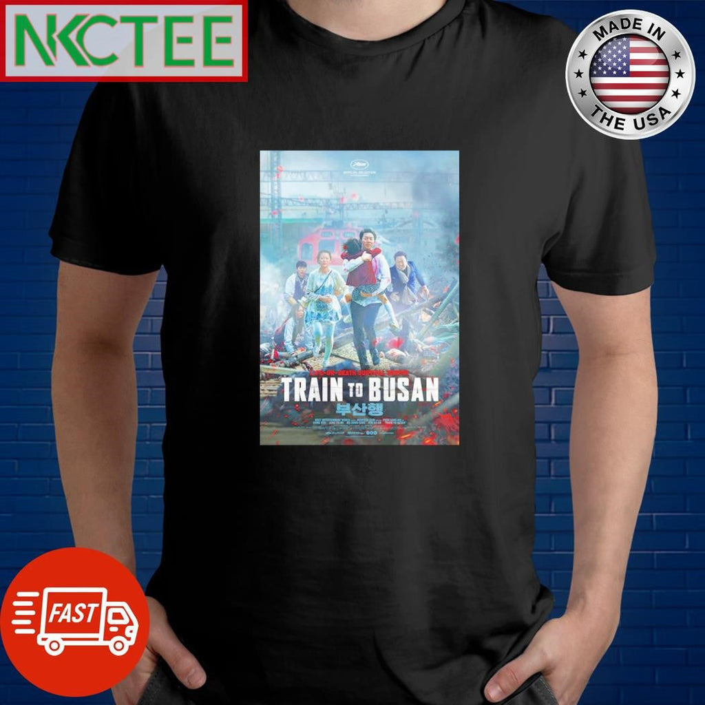 Top Train To Busan 2016 Halloween shirt Unisex T-shirt, Sweatshirt, Hoodie, Long Sleeve Tee - T-Shirt, Sweatshirt, Hoodie