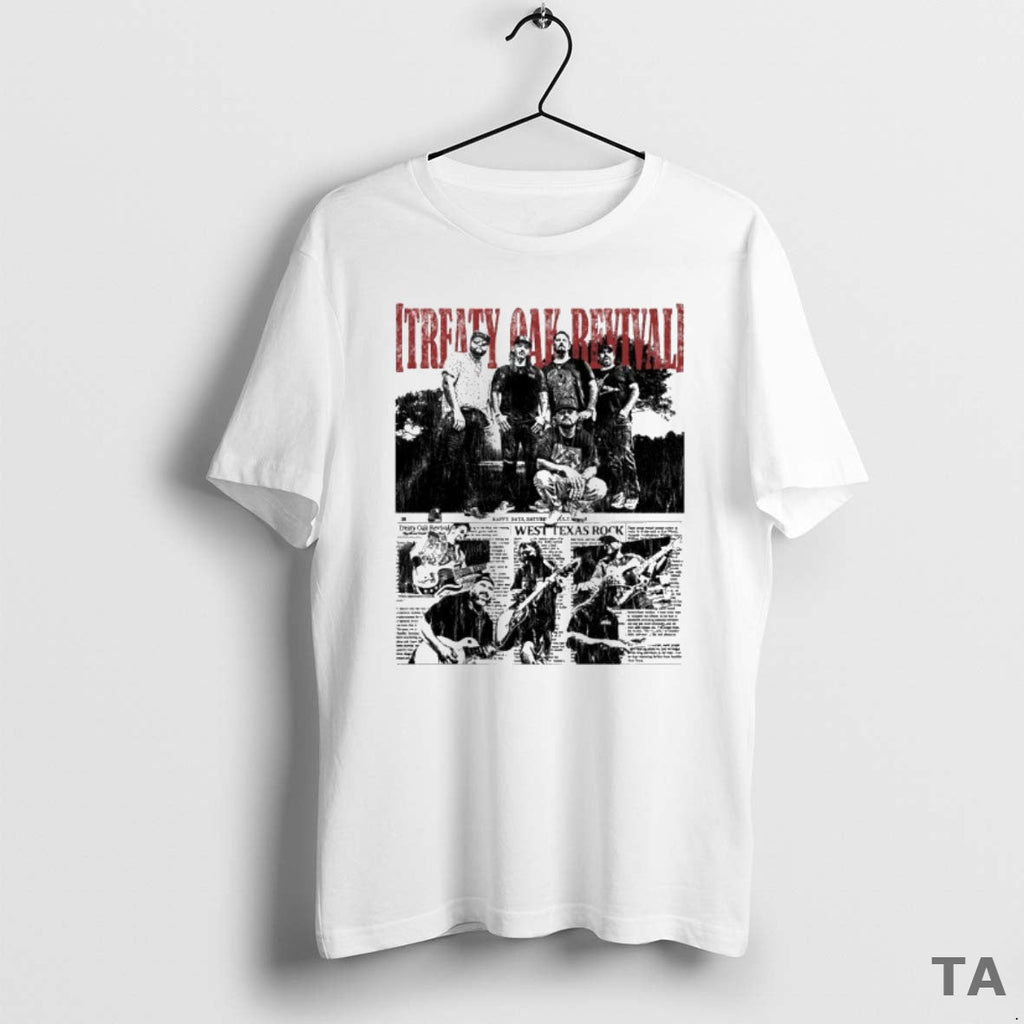 Top Treaty Oak Revival Newspaper T-Shirts, Hoodie, Sweatshirt - T-Shirt, Sweatshirt, Hoodie