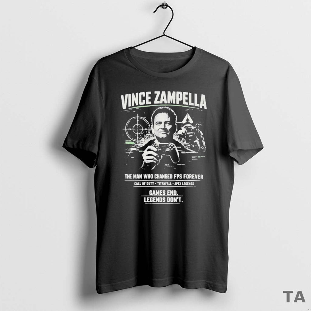Top Vince Zampella Man Who Changed Fps Forever T-Shirts, Hoodie, Sweatshirt - T-Shirt, Sweatshirt, Hoodie
