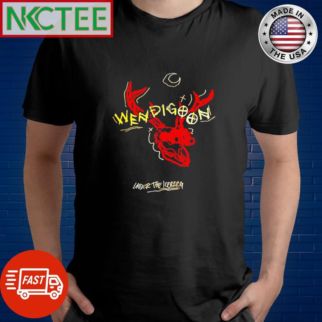 Top Wendigoon vnder the iceberg shirt Unisex T-shirt, Sweatshirt, Hoodie, Long Sleeve Tee - T-Shirt, Sweatshirt, Hoodie