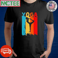 Top Yoga Silhouette retro shirt Unisex T-shirt, Sweatshirt, Hoodie, Long Sleeve Tee - T-Shirt, Sweatshirt, Hoodie