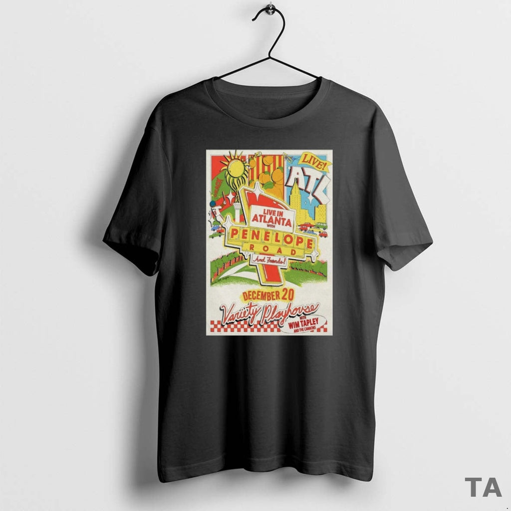 Top Penelope Road Friends December 20 2025 Atlanta Ga T-Shirts, Hoodie, Sweatshirt - T-Shirt, Sweatshirt, Hoodie
