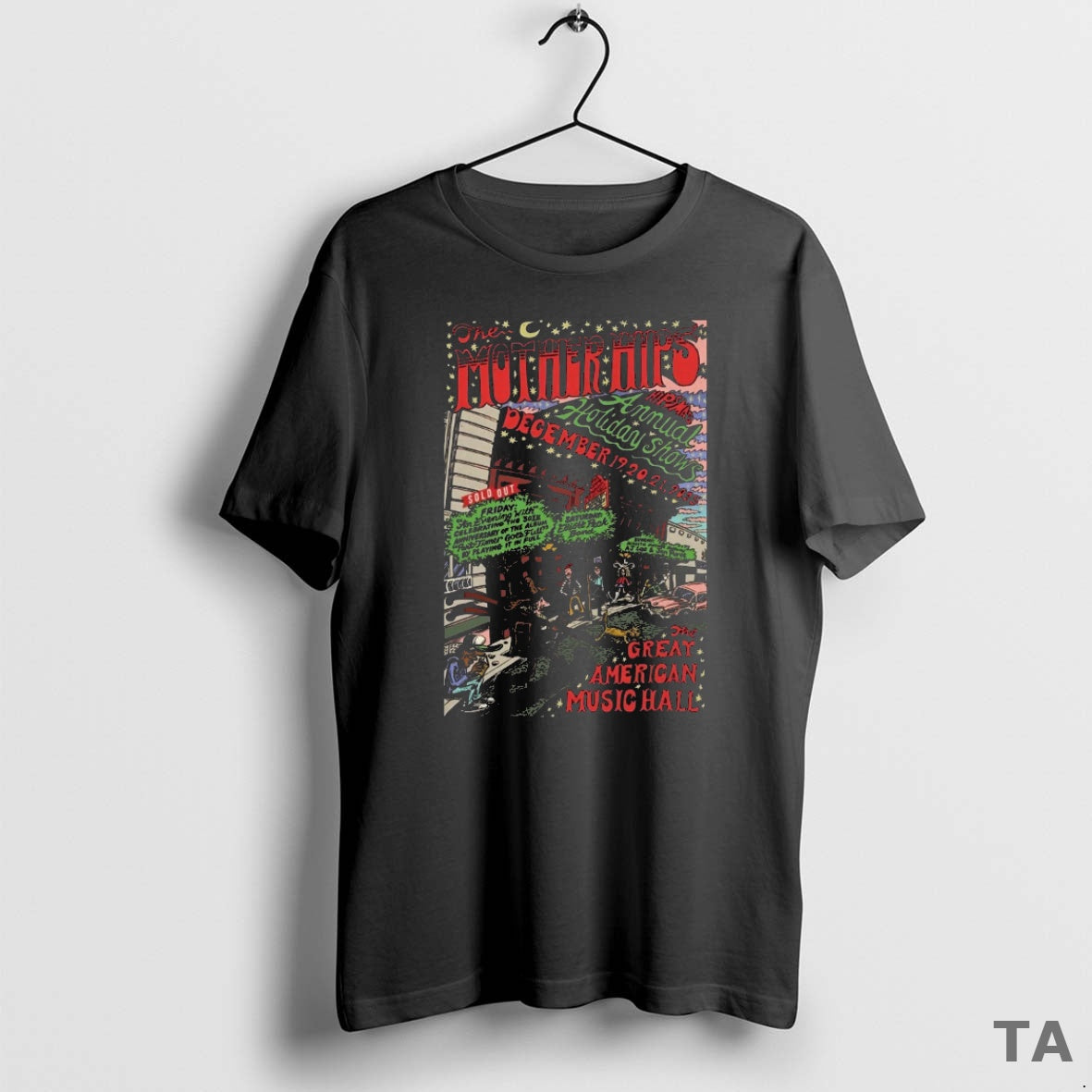 Top Mother Hips December 19 21 2025 Great American Music Hall San Francisco T-Shirts, Hoodie, Sweatshirt - T-Shirt, Sweatshirt, Hoodie
