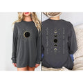 Total Solar Eclipse 2024 Long Sleeve Shirt Path Totality Countdown Totality Celestial Shirt Astronomy Sun Shirt Moon Phases Shirt T-Shirts, Hoodie, Sweatshirt - T-Shirt, Sweatshirt, Hoodie